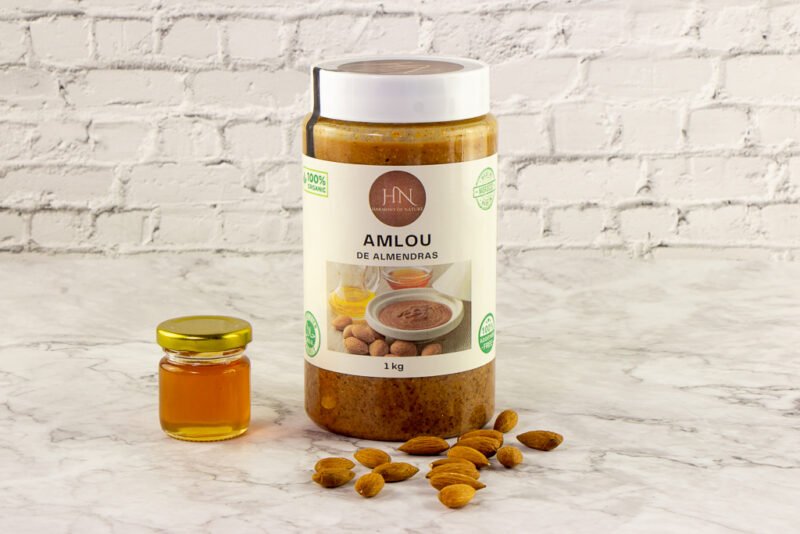 Amlou Dorado:Elixir de Argan,Miel y Almendras