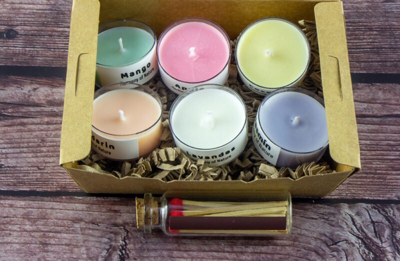 Set de Regalo Aromatico : Velas de Té y Elegancia - Image 6